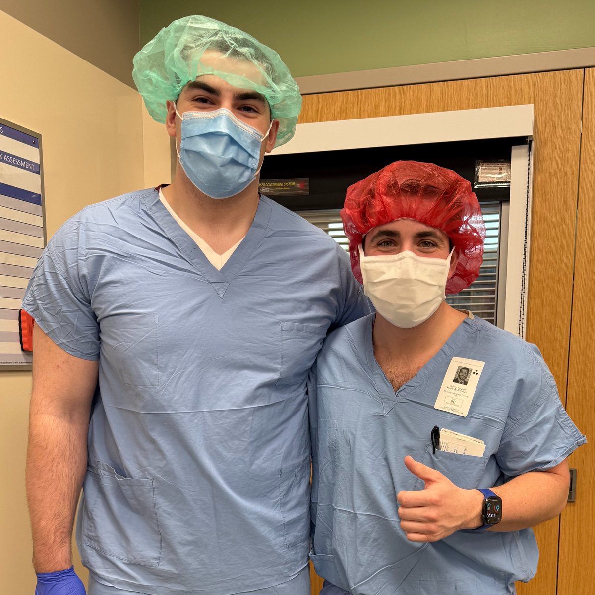 From Saint Viator to the OR!

Ben Konopka ’25 stepped into the operating room this week for a shadowing experience—and found himself learning alongside fellow alum Bobby Tangredi ’18.

Read more about their unexpected connection here: saintviator.com/news-detail?pk…