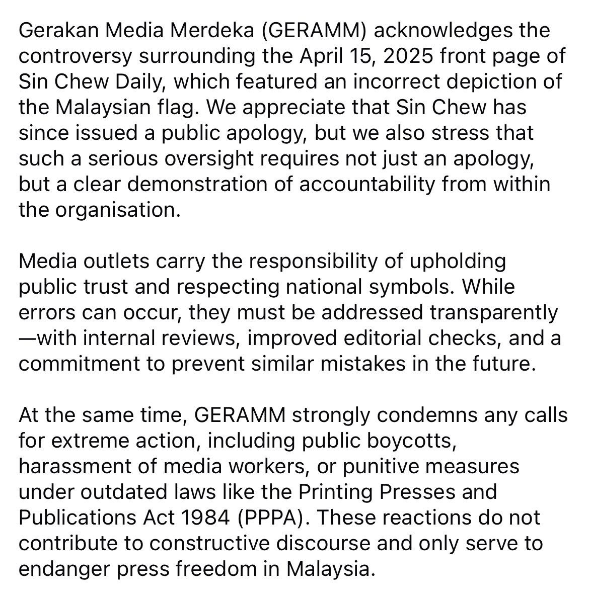 GerakanMediaMerdeka tweet media
