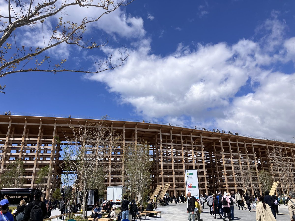 funphantommusic's tweet photo. 【EXPO2025 大阪万博】
開幕3日目行ってきました〜
楽しかった〜。
観劇アカだけど、ここで長々と呟き😊

滞在時間約8時間半、のんびりまったり見学。
思っていたよりあちこち回れて満足満足😍

#大阪・関西万博　#EXPO2025
#万博 https://t.co/p8kZLd4zcb