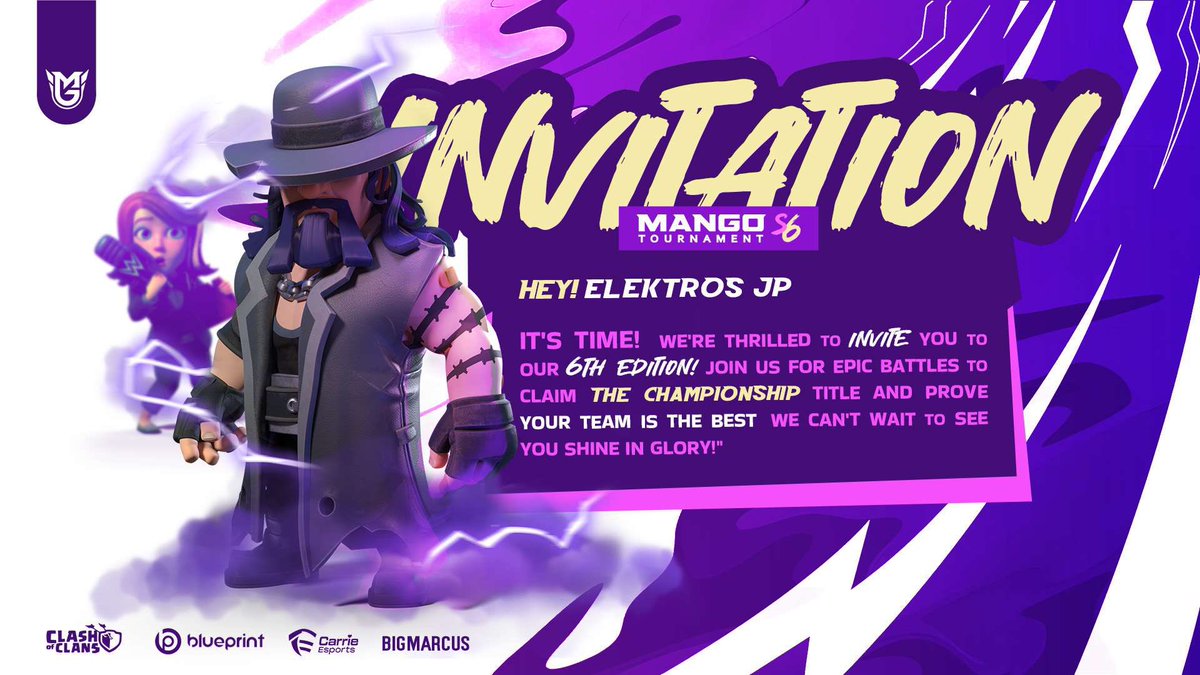 Team Elektros CoC (@elektroscoc) on Twitter photo <a href="/MangoTournament/">Mango Tournament</a>
Very grateful for the invite, excited to bring some electricity to the show ⚡️ <a href="/MangoTournament/">Mango Tournament</a>
Very grateful for the invite, excited to bring some electricity to the show ⚡️