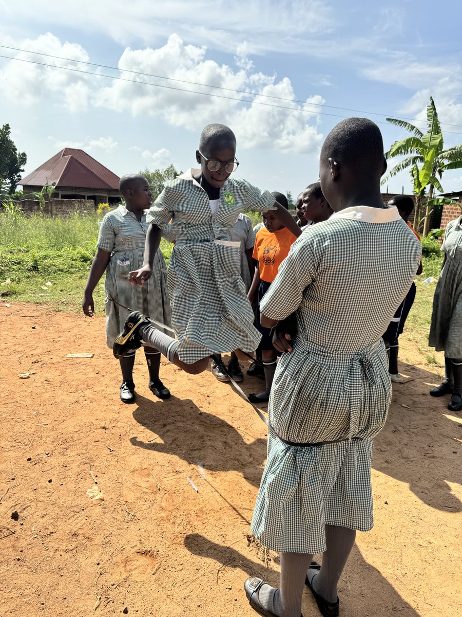 AssortedAfrica's tweet photo. Play is a form of interaction that  fosters great social connection between individuals living in a particular community. Our #wellnessfields outreach camp was at Grace Primary school. We played, danced did sing as we had conversations around mental health &amp; wellness https://t.co/4V0YIrb75H