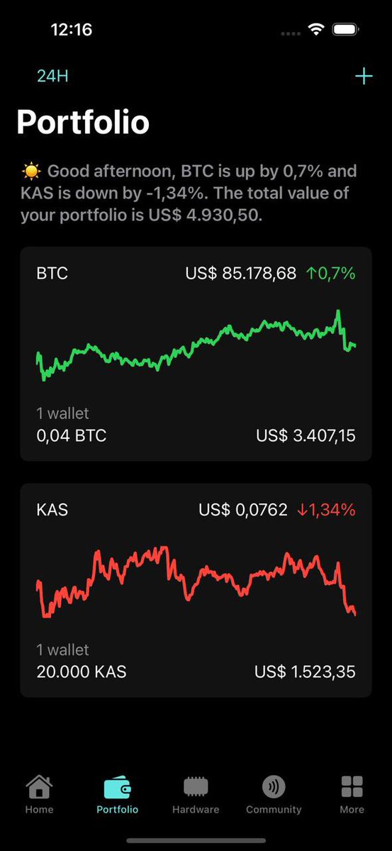 Portfolio update is coming!🚀

We’re excited to announce that a new version of the MinersPal app is just around the corner – featuring an upgraded and improved portfolio view!

You’ll now be able to track the value of your assets more easily, analyze performance, and get a