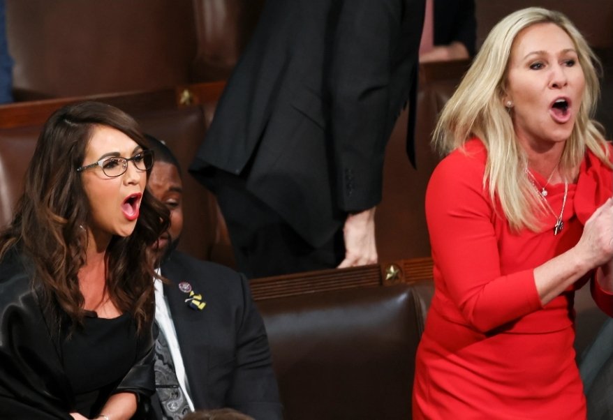 <a href="/RepMTG/">Marjorie Taylor Greene</a> There's no reason for screaming and yelling and outrageous protesting.... unless it's you doing it, huh?

You fucking hypocrite.