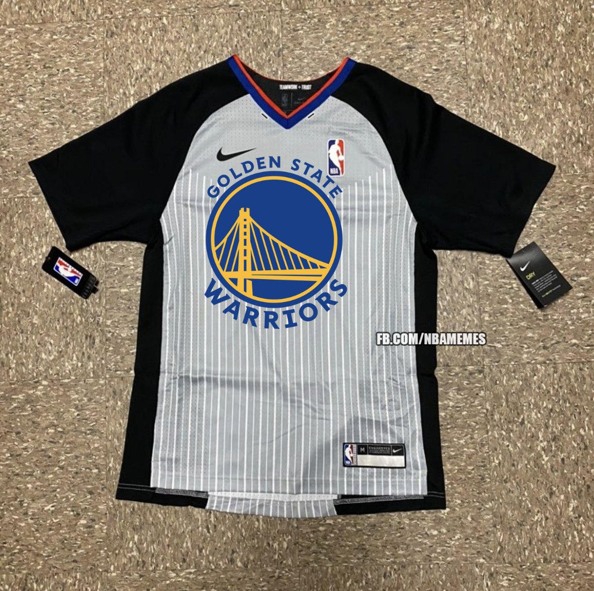 The Warriors jersey I ordered has finally arrived 🔥