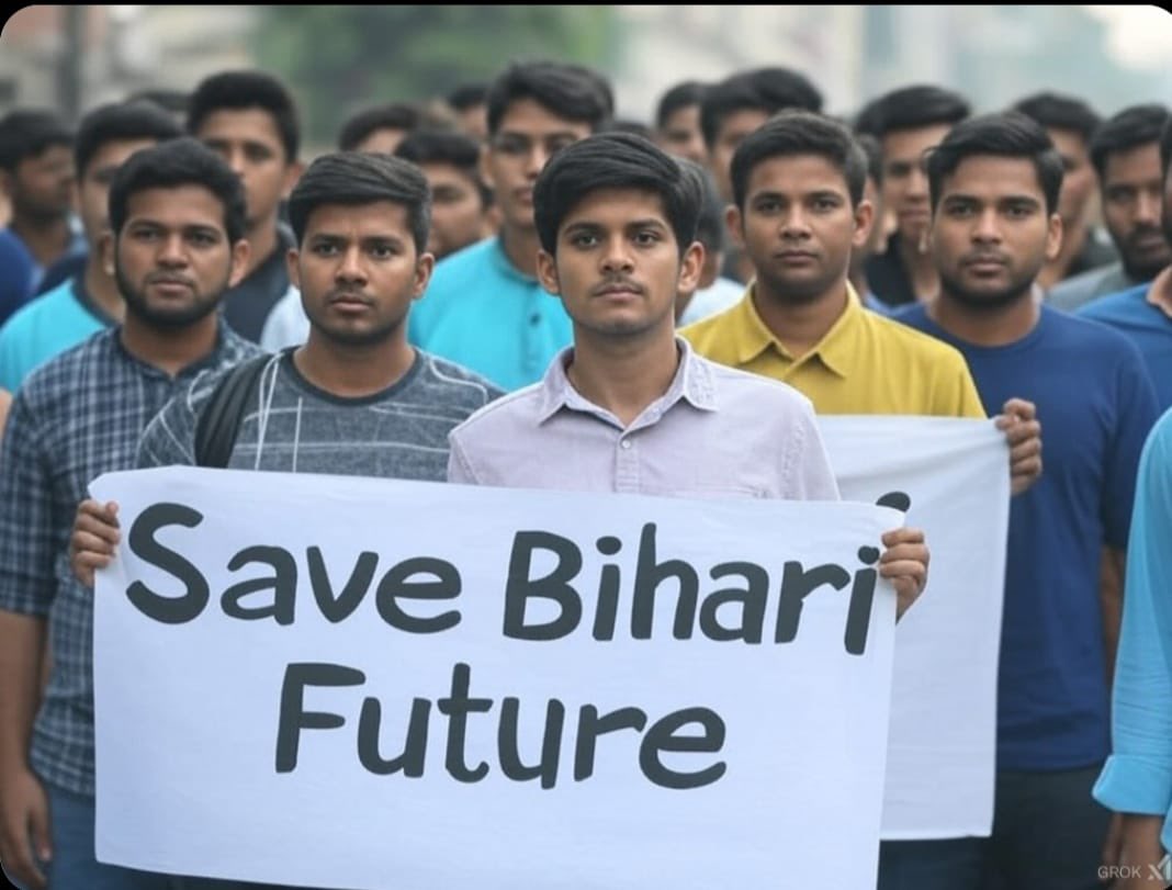 PrashanJha's tweet image. #SaveBPSCAspirants_SupremeCourt 
#BPSCReExamForAll 
जिस प्रकार से बीपीएससी 70वी परीक्षा में अनियमितता हुई है वह ना सिर्फ़ बिहार बल्कि संपूर्ण देश में चर्चा का विषय बना हुआ है!
ऐसे में न्याय की उम्मीद सिर्फ़ न्यायपालिका से ही की जा सकती है ..!
#लड़ेंगे_जीतेंगे✌️
@Shikshasatygrah
