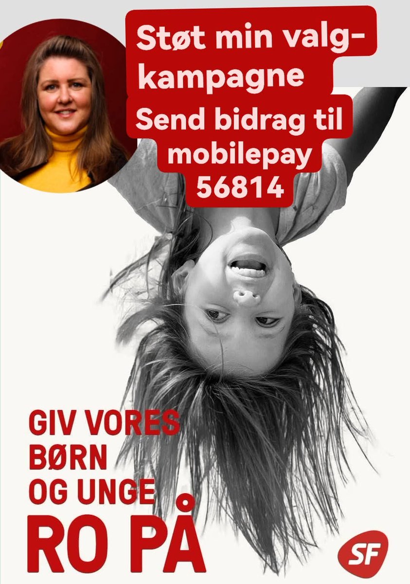Jeg stiller op til #kv25
#børn er min mærkesag 💛 God påske 🐰