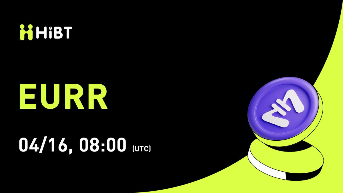 HIBTGlobal's tweet image. 🚀 @StablRUSD $EURR (StablR Euro) will soon be listed on #Hibt

🔥 Pair: EURR/USDT
💼 Network: ERC-20

⏰ Trade: hibt.com/trade/EURR-USDT
✍️ Details: support.hibt.com/hc/en-us/artic…

#EURR #Crypto #Web3 #CryptoListing