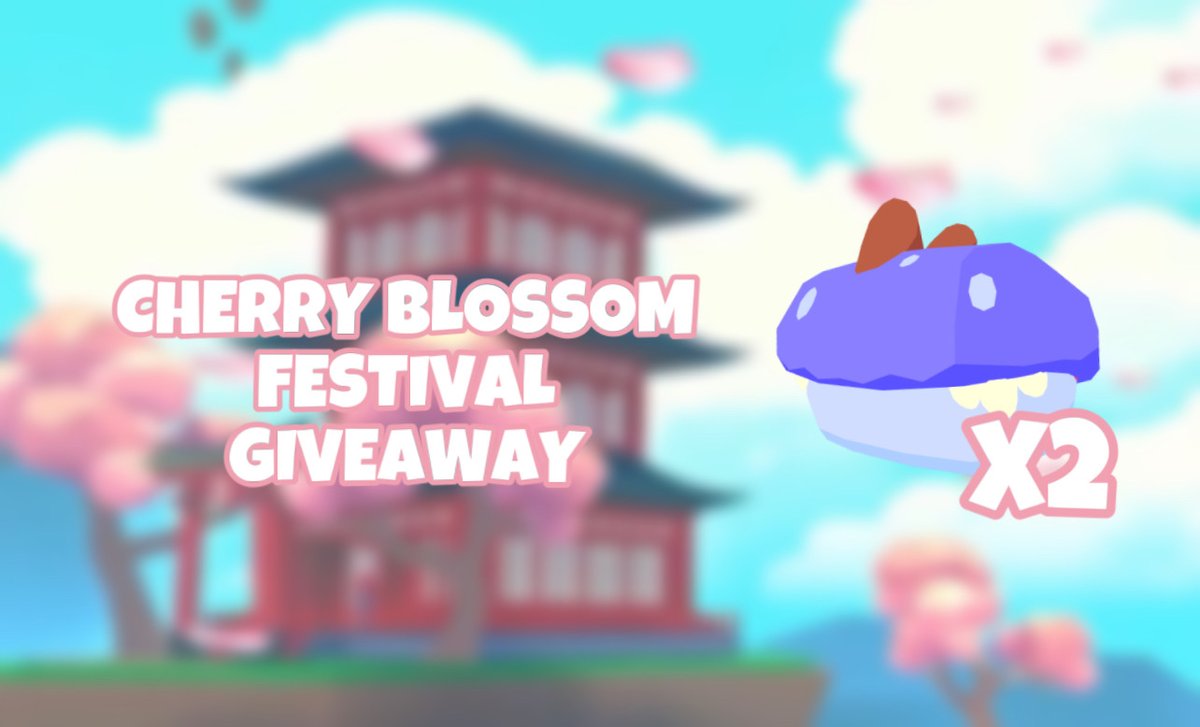 CHERRY BLOSSOM FESTIVAL GIVEAWAY 🌸

RULES: LIKE, COMMENT, FOLLOW, AND RETWEET 

PRIZES:

X2 KAIJUNIOR BOX

GOOD-LUCK! ✨