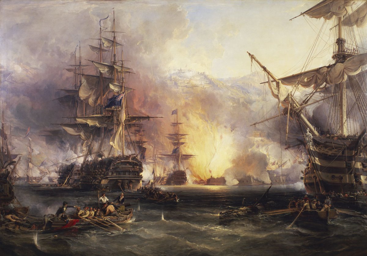 On This Day RN (@onthisdayrn) on Twitter photo #OnThisDay 1816 a combined @royalnavy & <a href="/kon_marine/">Koninklijke Marine</a> Fleet under Admiral Edward Pellew & Vice Adm. Theodorus van Capellen, bombarded the African port of Algiers to enforce the abolition of Christian slavery. The ferocious battle was a success freeing 3000 Christian slaves. #OnThisDay 1816 a combined @royalnavy & <a href="/kon_marine/">Koninklijke Marine</a> Fleet under Admiral Edward Pellew & Vice Adm. Theodorus van Capellen, bombarded the African port of Algiers to enforce the abolition of Christian slavery. The ferocious battle was a success freeing 3000 Christian slaves.