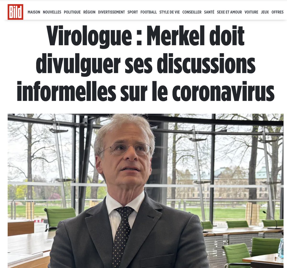 silvano_trotta's tweet photo. En Allemagne, scientifiques et médias veulent la levée du secret défense des réunions de crises sur la gestion du Covid. Ils critiquent vivement celle-ci. 

En France Macron a décidé de 75 années de secret défense et cela ne dérange aucun média, et aucun scientifique.