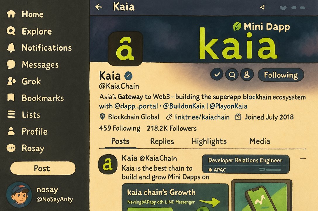 Gkaia <a href="/KaiaChain/">Kaia</a> and Gkaia Kaia fam, yo