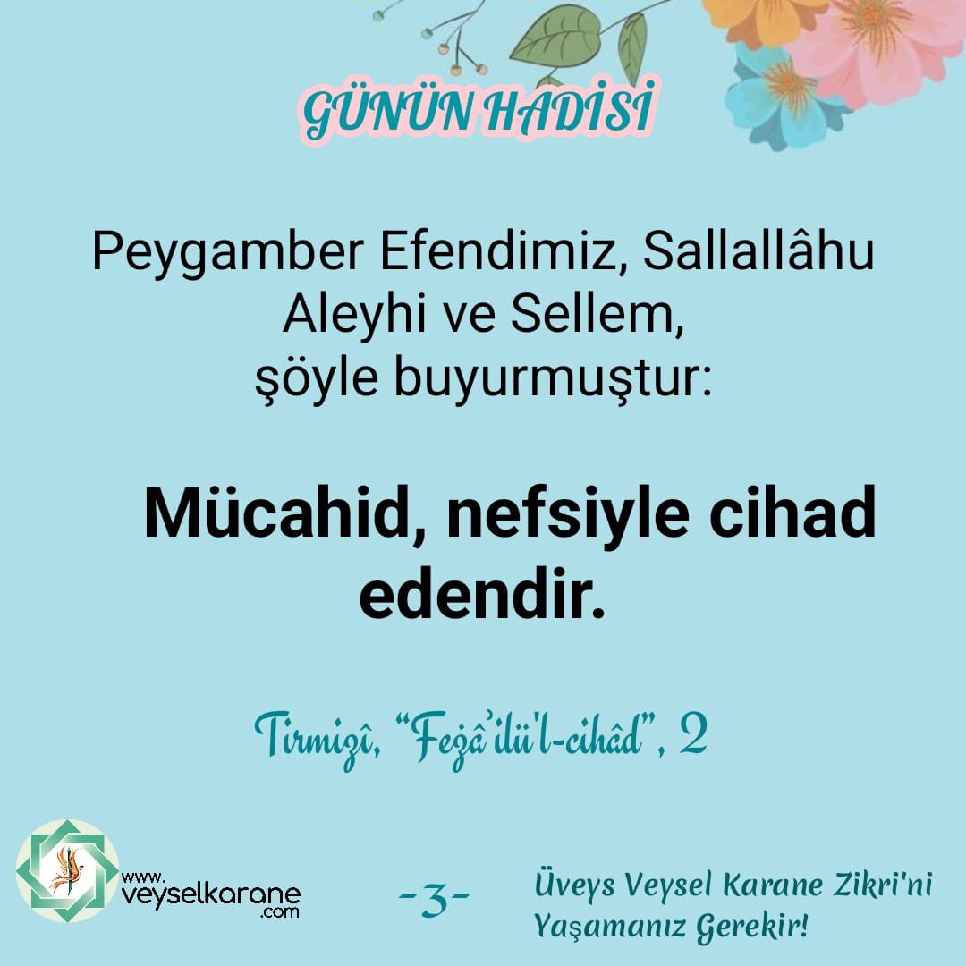 UveysleriS's tweet photo. Amacını bu yolda sevgiye dayalı eylemlerle gerçekleştirmek isteyenler öncelikle nefslerinin ne olduğunu mutlaka bilecekler, düşmanlarının ne olduğunu kesin bilecekler... Yaşamanız Gerekir!
Yaşa ve Gör!
https://t.co/asfPmwEAlc https://t.co/b4XD0zC5iA