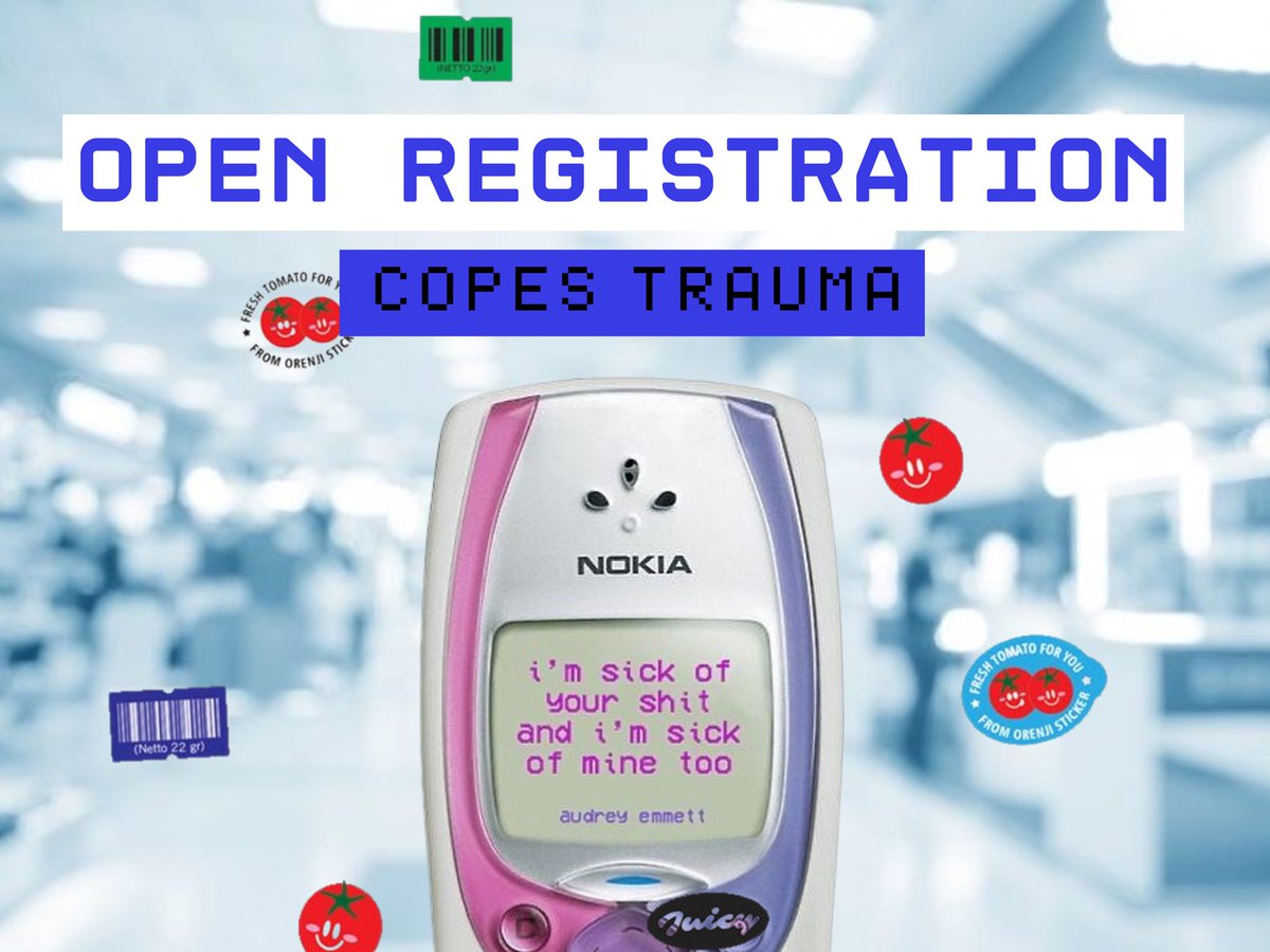 ㅤ  ㅤ 

ㅤㅤ   Please fill it 𝙘𝙖𝙧𝙚𝙛𝙪𝙡𝙡𝙮 and 𝒅𝒐𝒏’𝒕 𝒃𝒆 𝒓𝒖𝒔𝒉, cause we’ll consider every answer from you. Here we go,  the gate is finally 𝙤𝙥𝙚𝙣.

ㅤ🍂 Traumacopes 2025, #PasienNIKI Vol I.
ㅤ  ㅤ
ㅤ