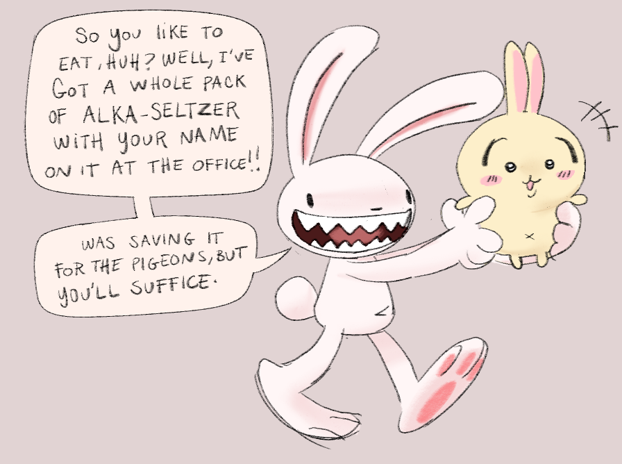 nonbiritchi's tweet photo. lagomorph meet-up https://t.co/PTOntHQUTg