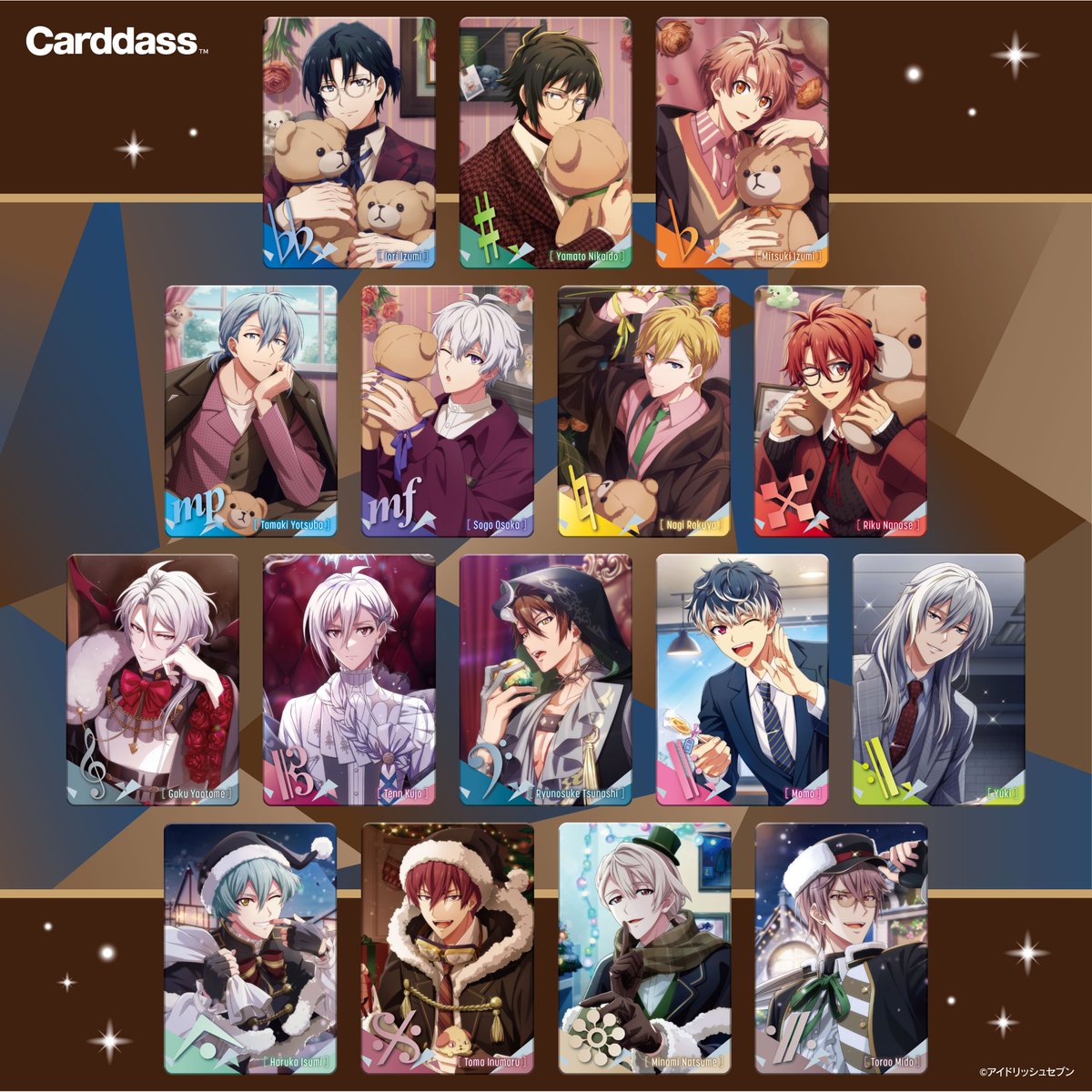 グッズ情報】 本日より『アイドリッシュセブン』メタルカード