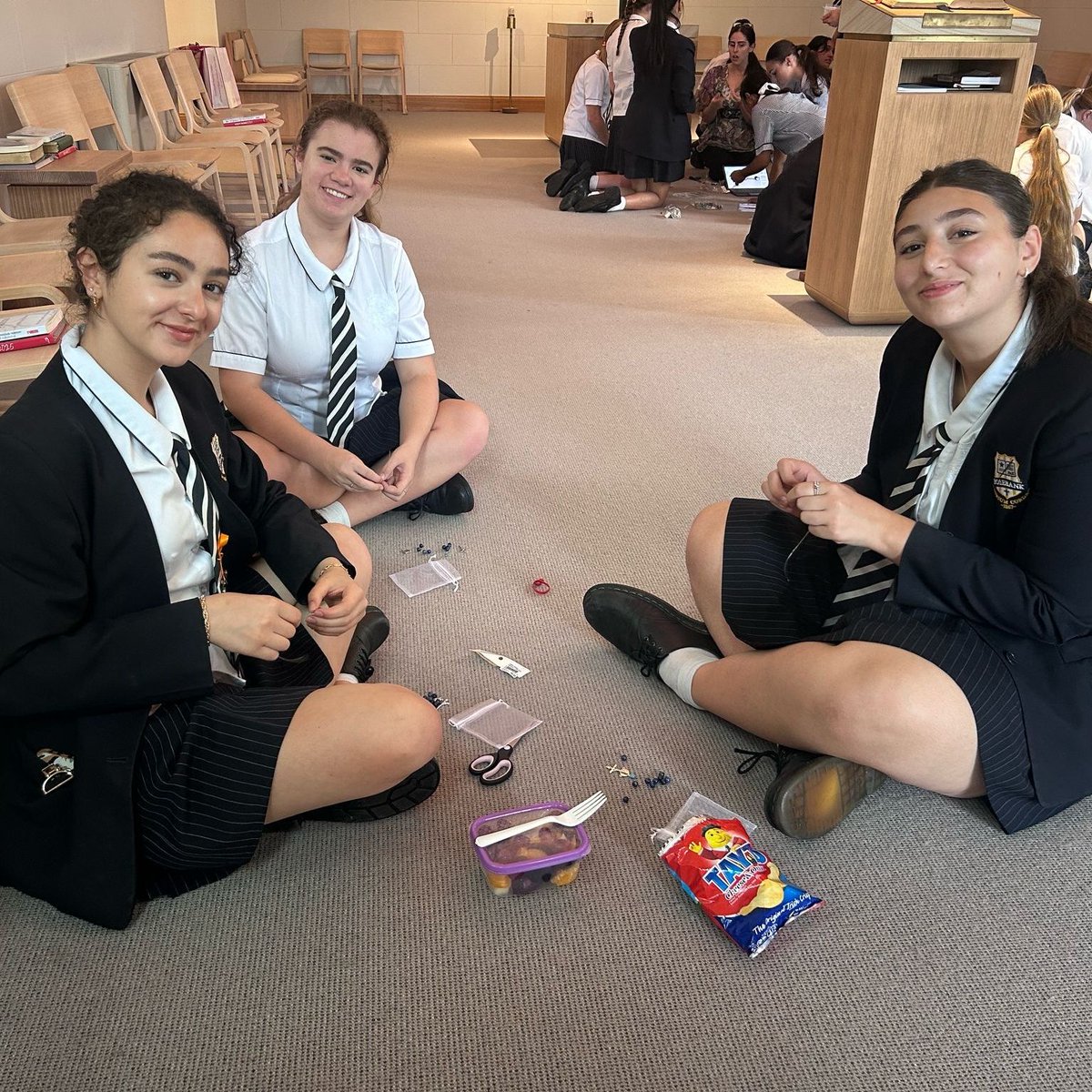 As part of our vibrant Liturgical Life, students recently took part in a special rosary bead making activity — a beautiful expression of prayer, creativity, and community.