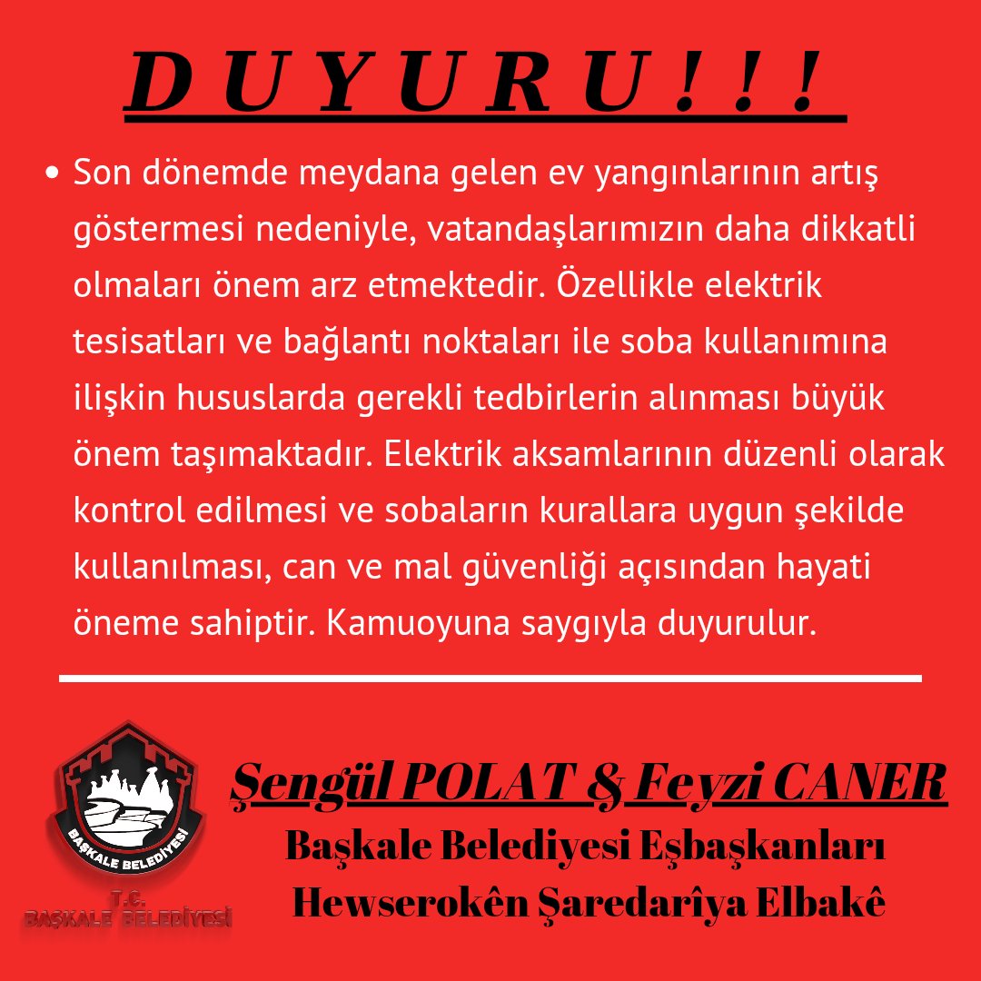 DUYURU❗❗❗
