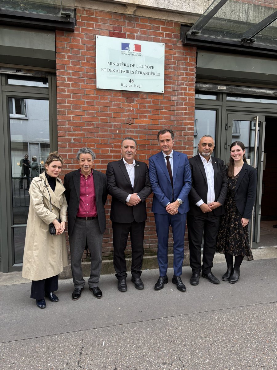 Échanges constructifs avec Abdul Karim Zubeidi, maire de Salfit en Cisjordanie et président de l’Association des Autorités Locales de Palestine (APLA) avec qui DCTCIV <a href="/francediplo/">France Diplomatie 🇫🇷🇪🇺</a> a signé un partenariat.
