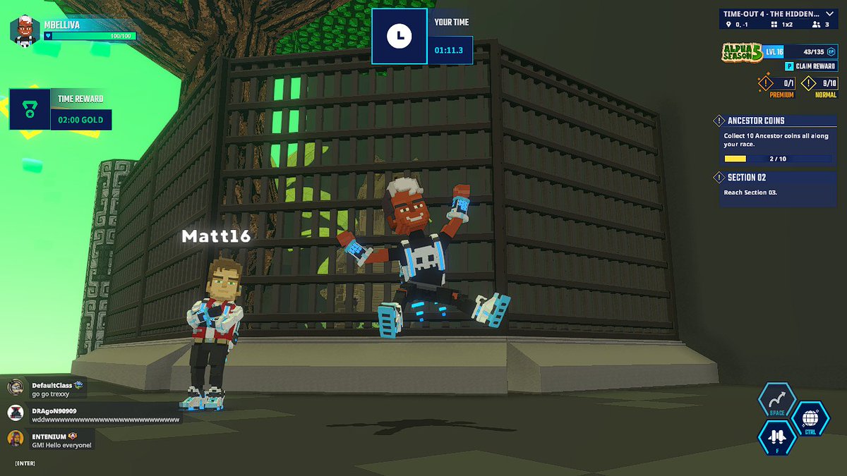 See y'all at the finish line! Race me in <a href="/TheSandboxGame/">The Sandbox</a> 🫡🏁 tsbga.me/TheSandbox #AlphaSeason5