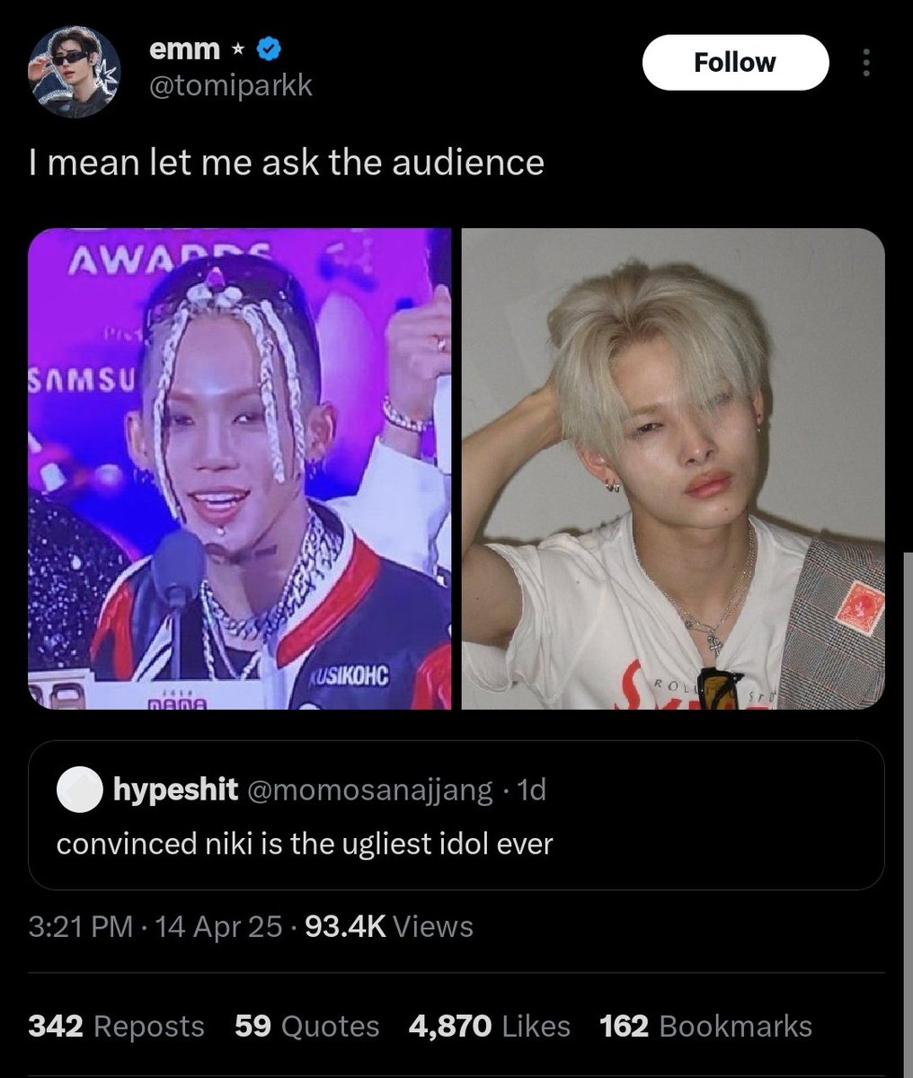21O499CHS's tweet photo. Yall really gave thousands of likes to tweets replying to an acc that has stopped hyping trsr since 2022? Be ffr.

Alias anjing lu semua. https://t.co/AnGX1ysvwO