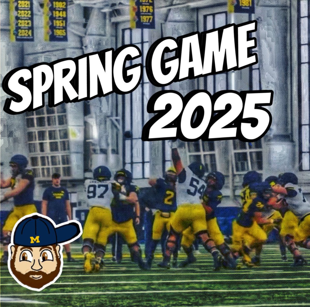 First episode of 2025!! LFG!!
#GoBlue #wolverinesfootball #michiganwolverines #wolverinesfootball🏉 #B1GFootball #michiganfootball〽️ #allhailmichigan #b1gfootball #goblue〽️