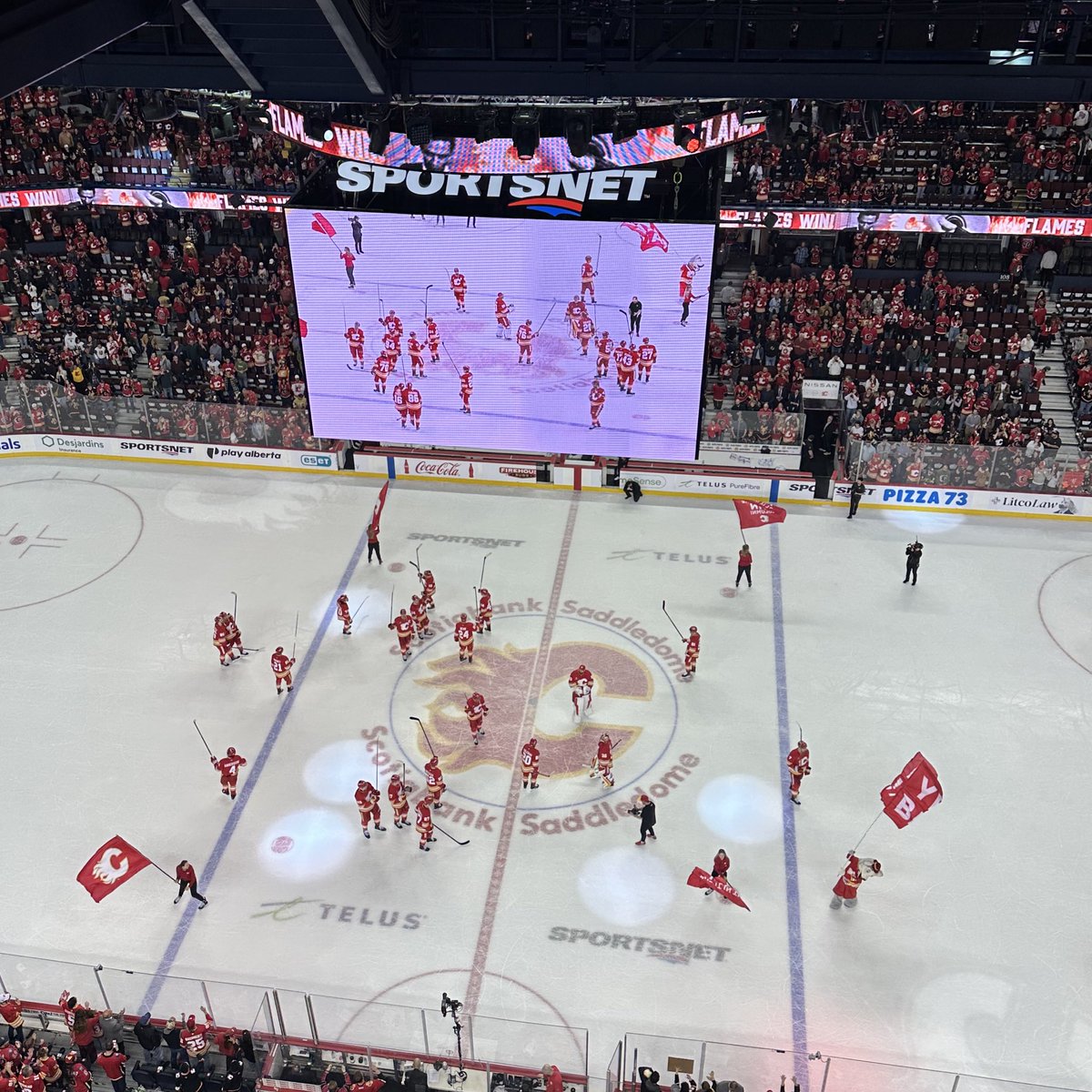 Derek Wills (@fan960wills) on Twitter photo The C of Red was absolute 🔥 this season.
The crowd noise, whether it be chanting and cheering for the #Flames or booing and jeering opponents or officials, adds so much to our broadcasts on <a href="/Sportsnet960/">Sportsnet 960</a>.
Thanks a lot, <a href="/NHLFlames/">Calgary Flames</a> fans 👊🏼 The C of Red was absolute 🔥 this season.
The crowd noise, whether it be chanting and cheering for the #Flames or booing and jeering opponents or officials, adds so much to our broadcasts on <a href="/Sportsnet960/">Sportsnet 960</a>.
Thanks a lot, <a href="/NHLFlames/">Calgary Flames</a> fans 👊🏼