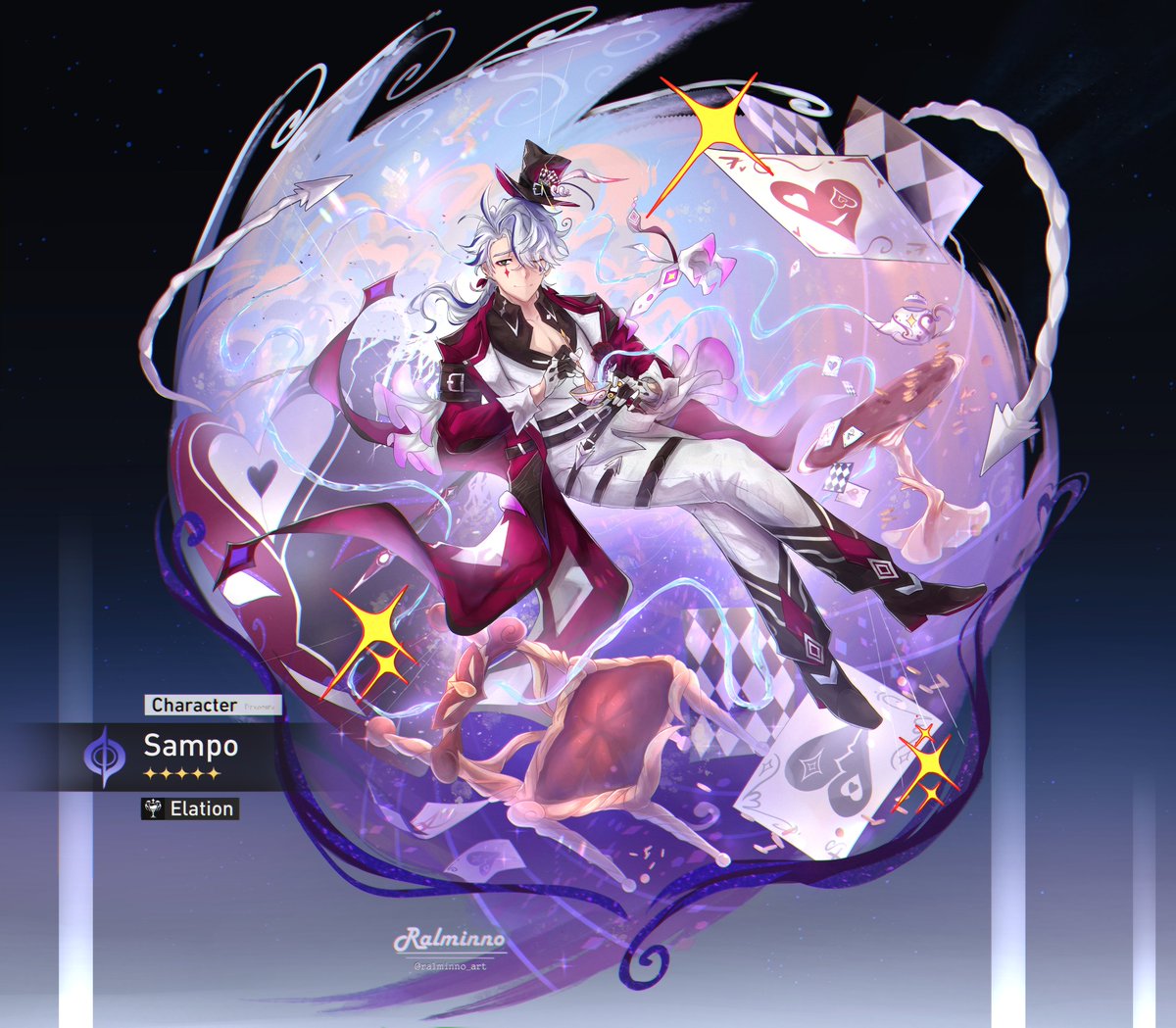 Ralminno_art's tweet image. Sampo 5⭐️ Splash art is done
I&apos;m gonna try to make his Lightcone next 😎

#Sampo #HonkaiStarRail