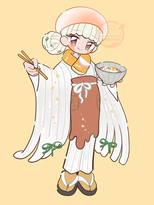 「うどんちゃん(Udon)」#gaogaoキッチン #OC 