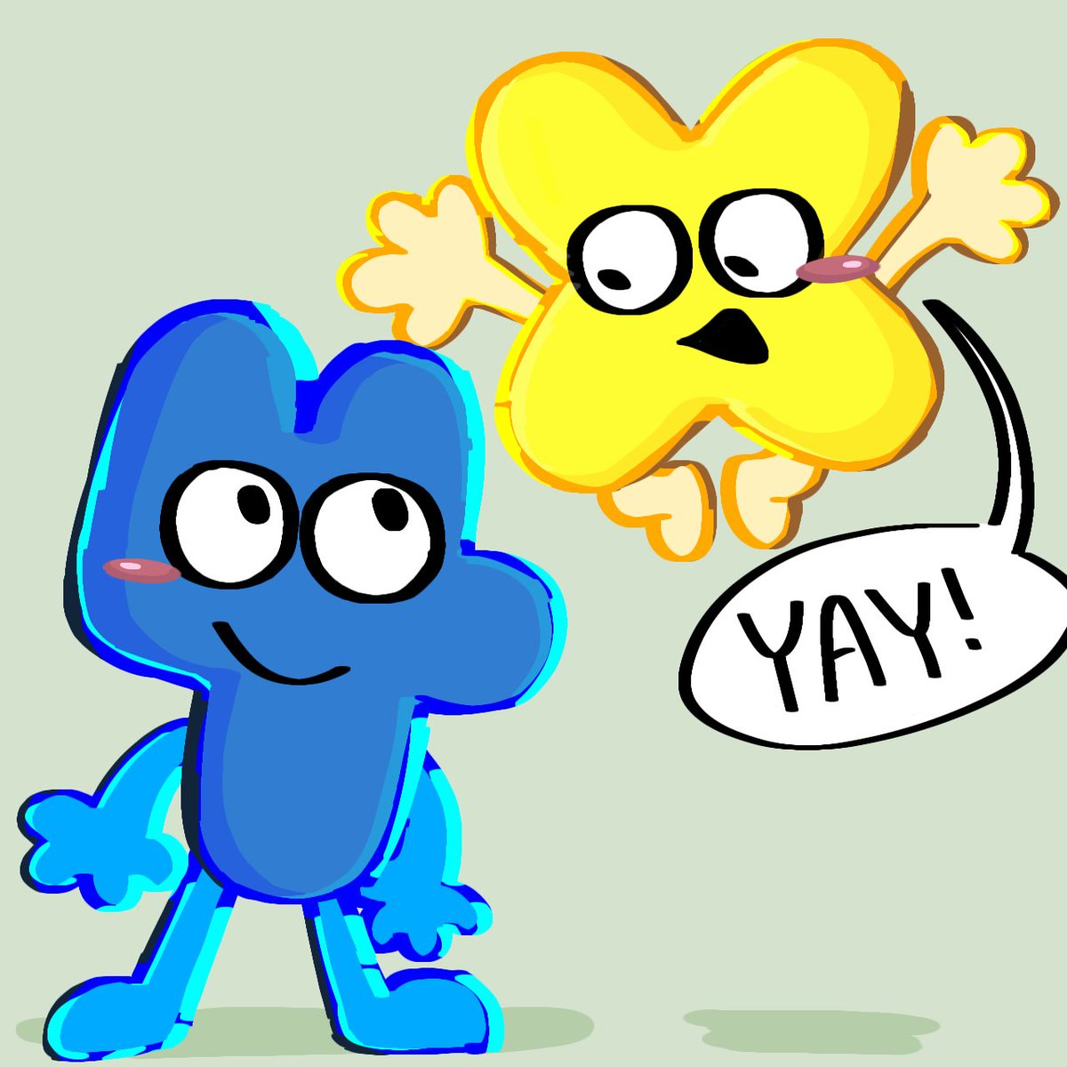 Tornthi's tweet image. Look at these little guys :D

#art #BFDI #TPOT #OSC