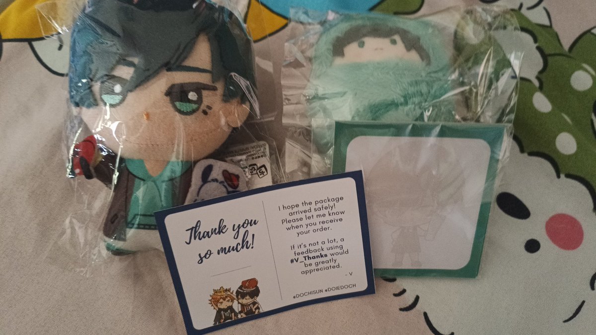 _Yun_Ru_'s tweet photo. AHHHH RINNN OWNDIWJEISIA 

TYYY @dochisun nakauwi na syaaa kfjdiwjd thank u din sa freebie na rin jwbdjwjdi

#V_Thanks https://t.co/ACAMK2phwk