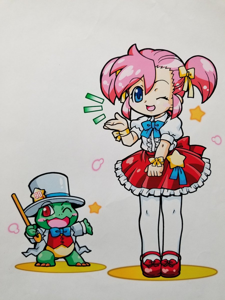 「夢叶ちゃんおまけ 」|ここまひ（赤い靴CLUB)のイラスト