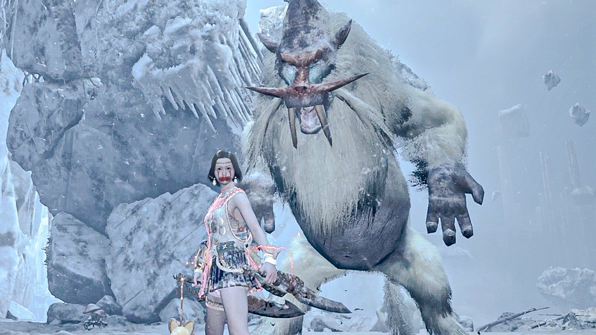 MenchAfreeee's tweet photo. コレを撮るのに2日掛かりました。

#もののけ姫
#モンハンワイルズ
#モンハン写真部 https://t.co/m2nlvAhuEp