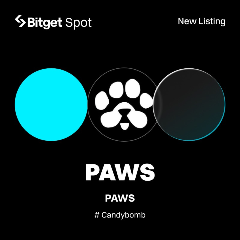 BitgetAfrica's tweet photo. $PAWS/USDT Trading Schedule Update @GOTPAWSED

🔹 Spot trading: Apr 16, 11:00 (UTC) 
🔹 Pre-Market ends: Apr 16, 10:30 (UTC) 
🔹 Pre-Market delivery: Apr 16, 12:00 – 16:00 (UTC) 
🍬 CandyBomb: Apr 16, 11:00 – Apr 23, 11:00 (UTC)

Get ready to trade! 🐾 https://t.co/bvMW7AGwqK