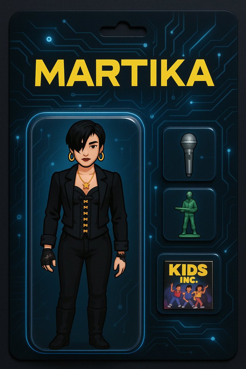 Hopping on the #ActionFigure trend #Martika