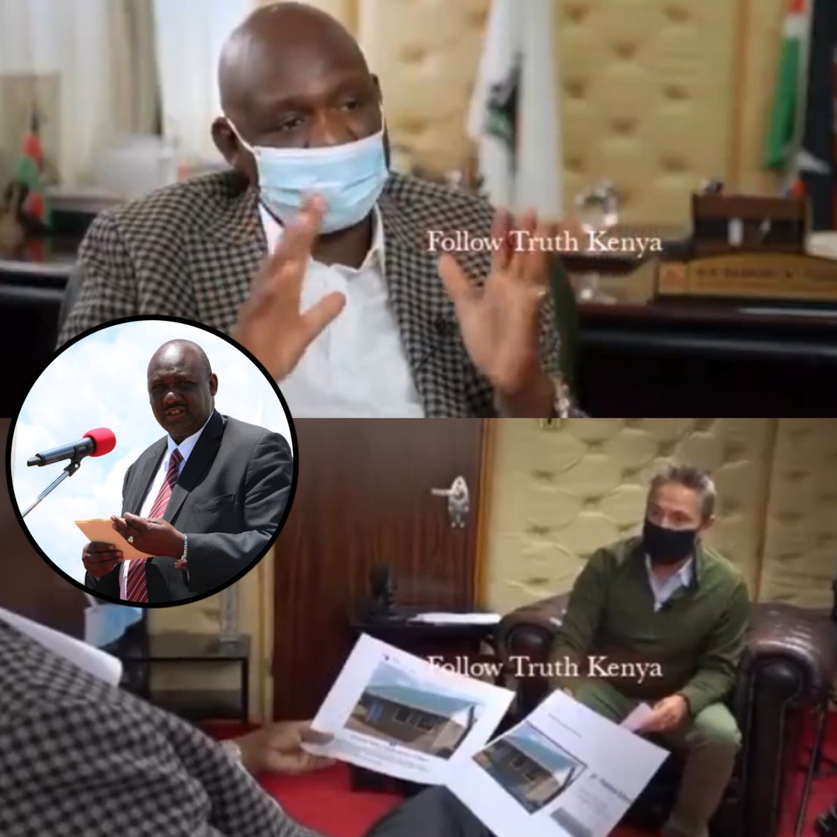 Former Narok Governor, Samuel Tunai exposed by an  international journalists for embezzling money from NGOs which were meant to fundprojects in Narok 😬