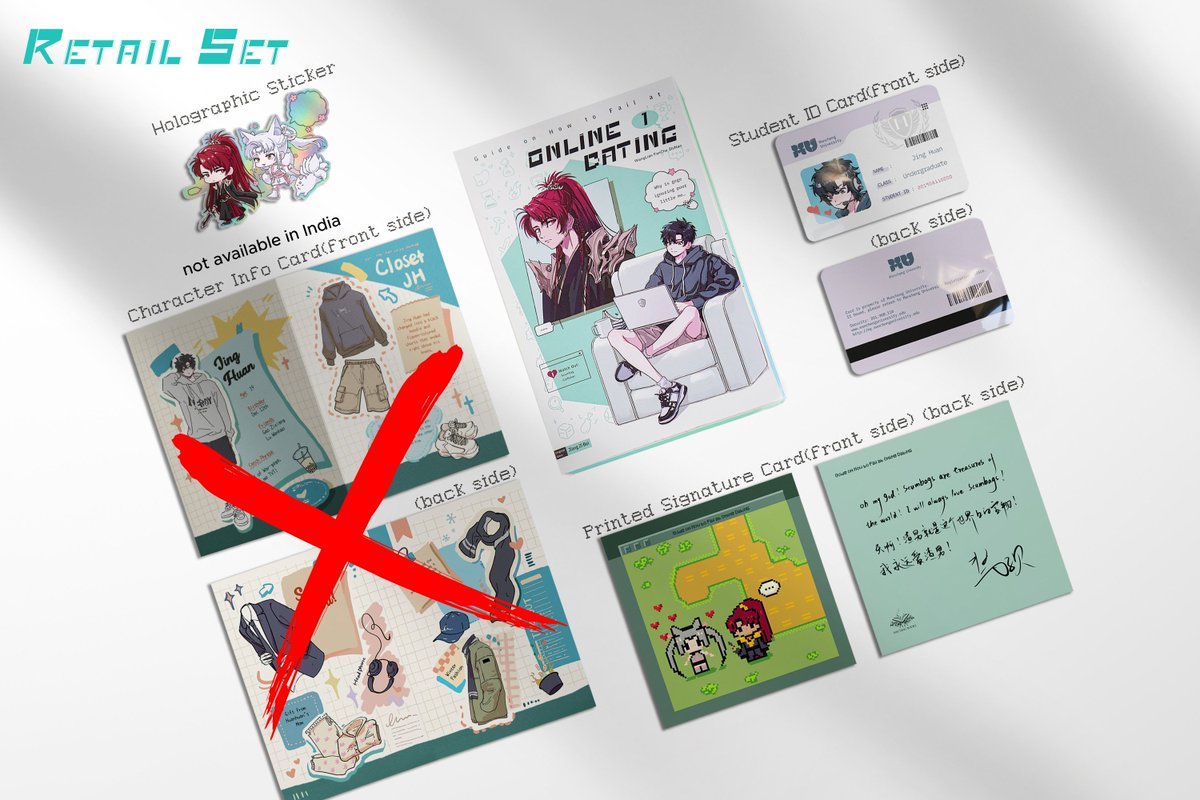pageaters's tweet photo. Let's take a look at what the book will have in store for you!

The retail set will have 3 amazing freebies.
The bundle set will have 4 amazing freebies.

Character info card will not be available for indian retailers. 

*Pre-order last date is 26th April* https://t.co/LzrW2inHx0
