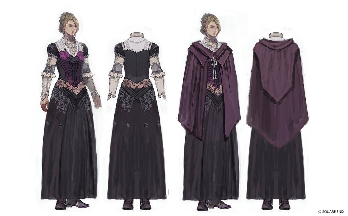 FF16 デザイン画紹介】 アナベラ CV：日野由利加