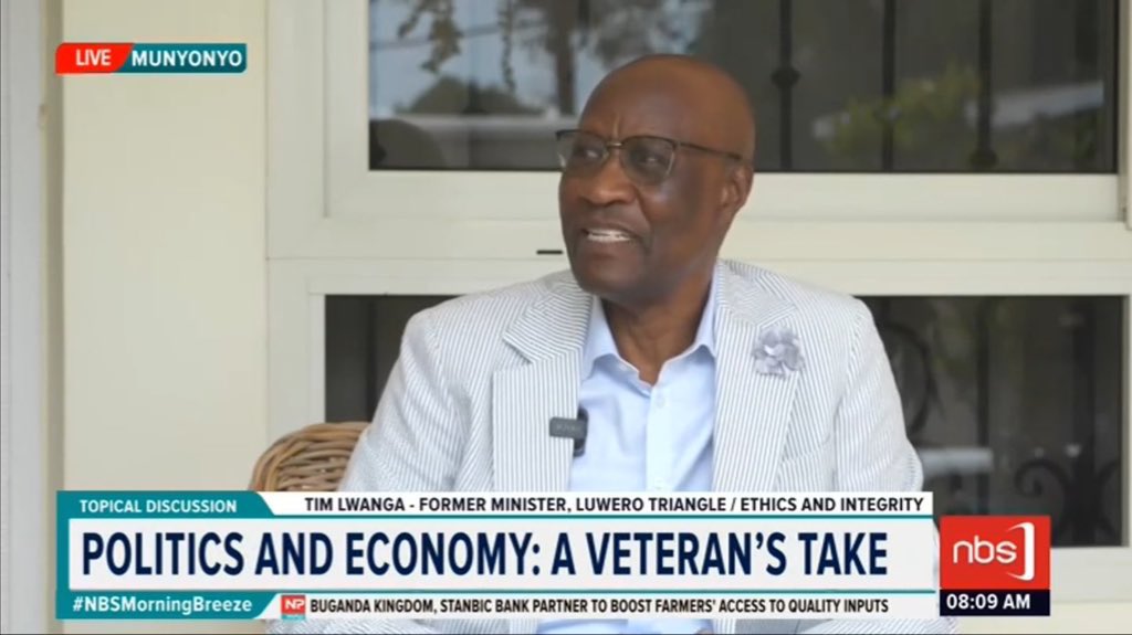 nbstv's tweet photo. Hon. Tim Lwanga Mutekanga: All his life, @KagutaMuseveni has been trying to put Uganda in a better place. This is the man we have to replace.

Who do we have to replace the President? That's the problem.

 #NBSMorningBreeze #NBSUpdates https://t.co/xWREtt9HQq