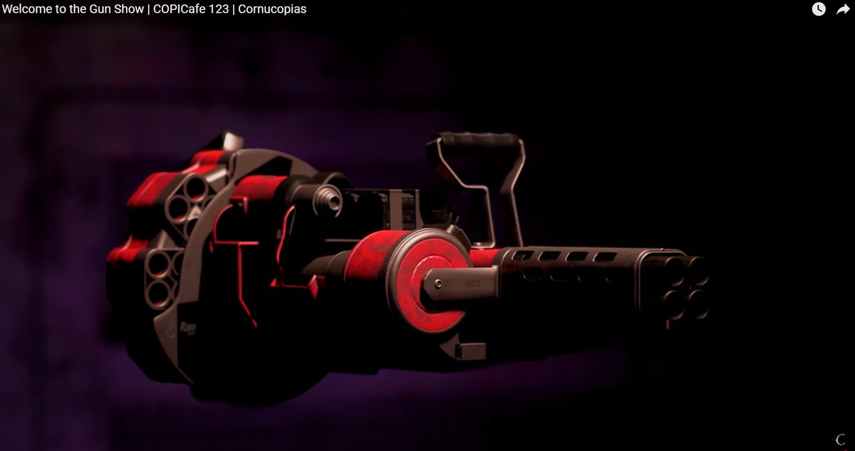 Richard92698's tweet photo. CopiCafe 123 - Pre Alpha Rando's Meat Grinder Shotgun (Ballistic) 
#Cornucopias $COPI #JoinCIRCA @CornucopiasGame https://t.co/fry0EGXTil