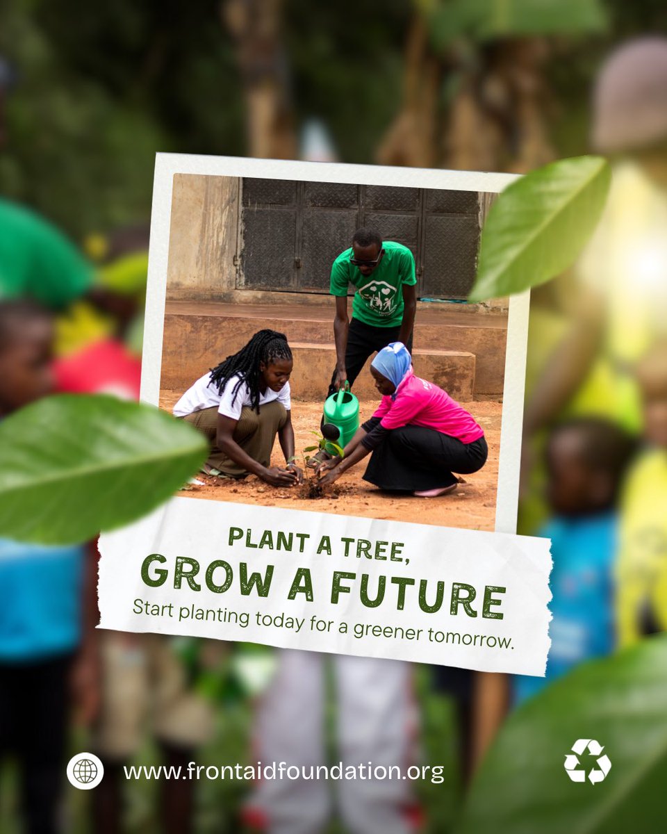 Front_Aid_'s tweet image. The future must be green — there’s no other way forward!
Proud to be part of the movement with FAF, planting trees and restoring our planet one seed at a time.
Let’s grow change together!

#FutureIsGreen #PlantWithFAF #TreeByTree #GreenMovement #ClimateAction #Sustainability
🌳✨