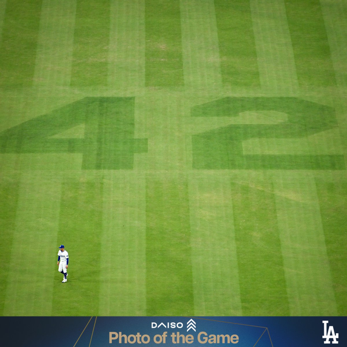 Dodgers's tweet photo. Tonight’s Photo of the Game presented by Daiso. https://t.co/Lj3RqJG6D5