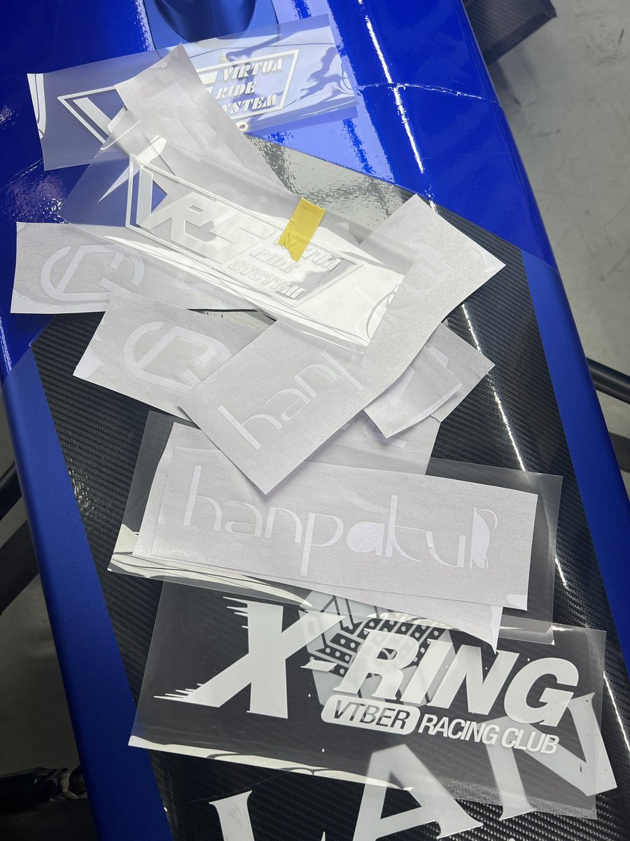 STICKER TIME!

<a href="/X_RingVRC/">X-Ring 赛灵 Vtuber Racing Club</a> along with our sponsors is gonna be the first ever vtuber racing team to ever make it onto a F4 car!!!