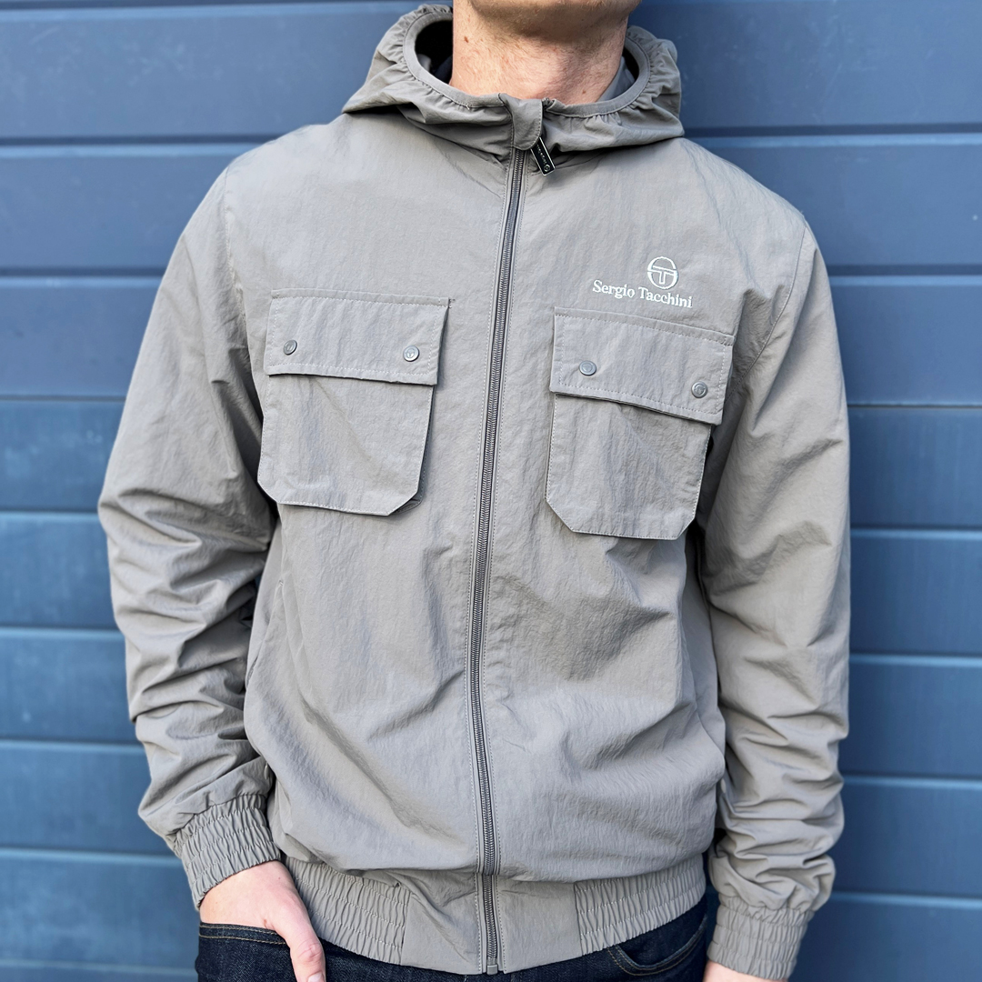 Sergio Tacchini best selling Demonte jacket in grey available to buy now in sizes S-4XL for £89. An absolute winner to follow the previous colours. Buy yours today: 80scasualclassics.co.uk/jackets-coats-… .
.
#80scasualclassics #sergiotacchini #demonte #jacket