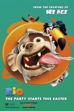 Happy 14th Anniversary of Rio!

So many years has passed since the 1st day of the Rio film! 
There will be an upcoming Rio project I'll be working As a way to celebrate Rio's anniversary ;>
It will be soon.
(These are real poster by the way)