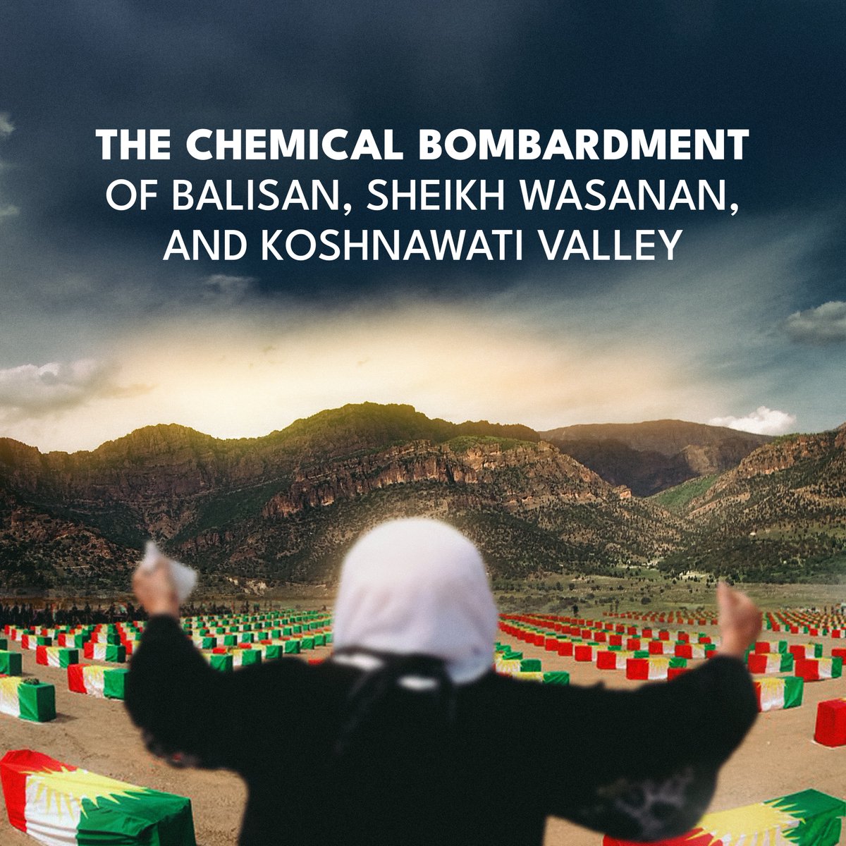 Today marks 38 years since the chemical massacre of Balisan, Sheikh Wasanan, and Khoshnawati Valley.

Their sacrifice continues to keep us strong and resilient.