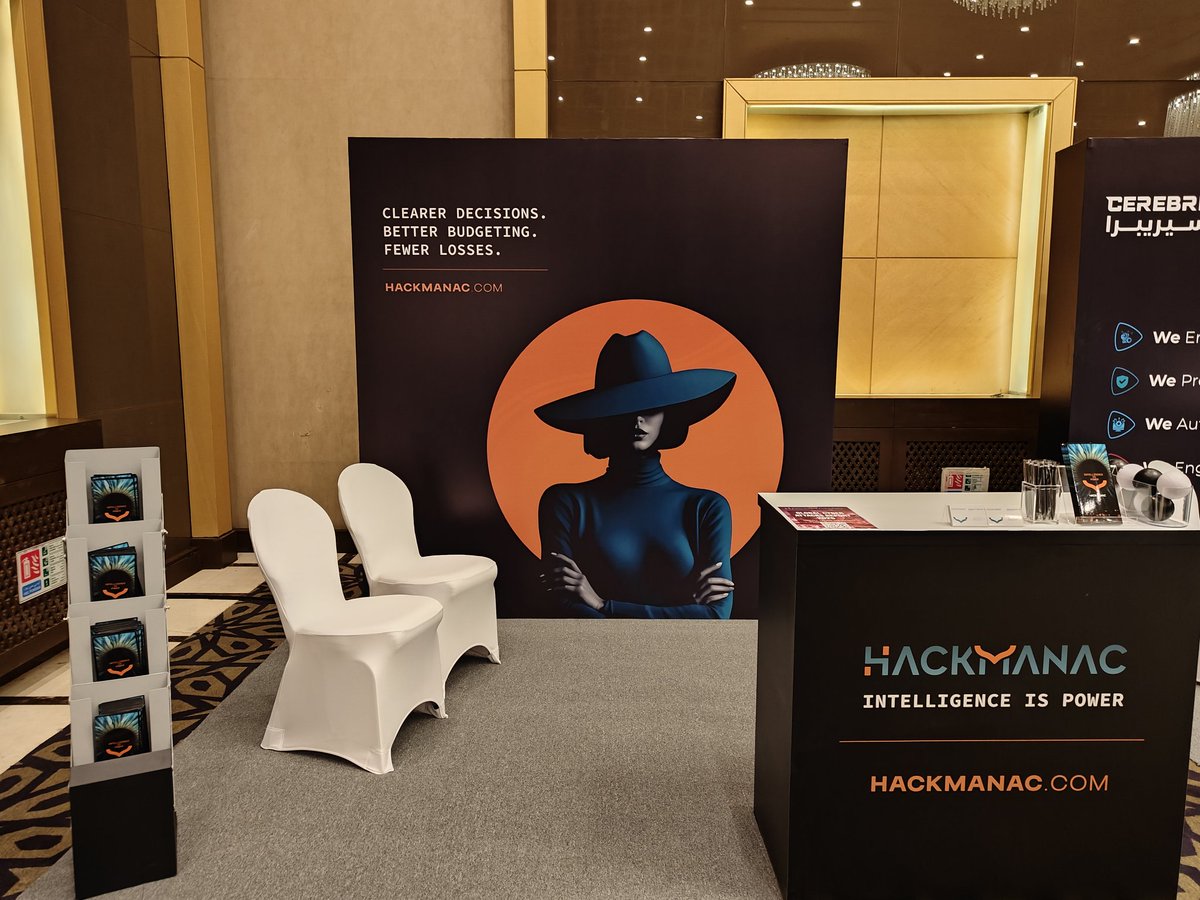 H4ckmanac's tweet photo. Cyber First Qatar 2025, we are ready!
#CyberThreatIntelligence #StrategicThreatIntelligence #events #CyberFirtstQatar #hackmanac #hackrisk #ESIX https://t.co/GZdB7oTdaN