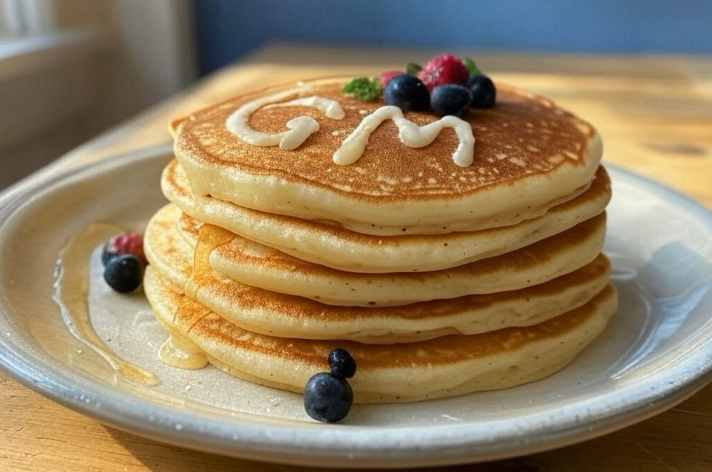 PancakeSwap's tweet photo. gm https://t.co/rc8OsgyBxj