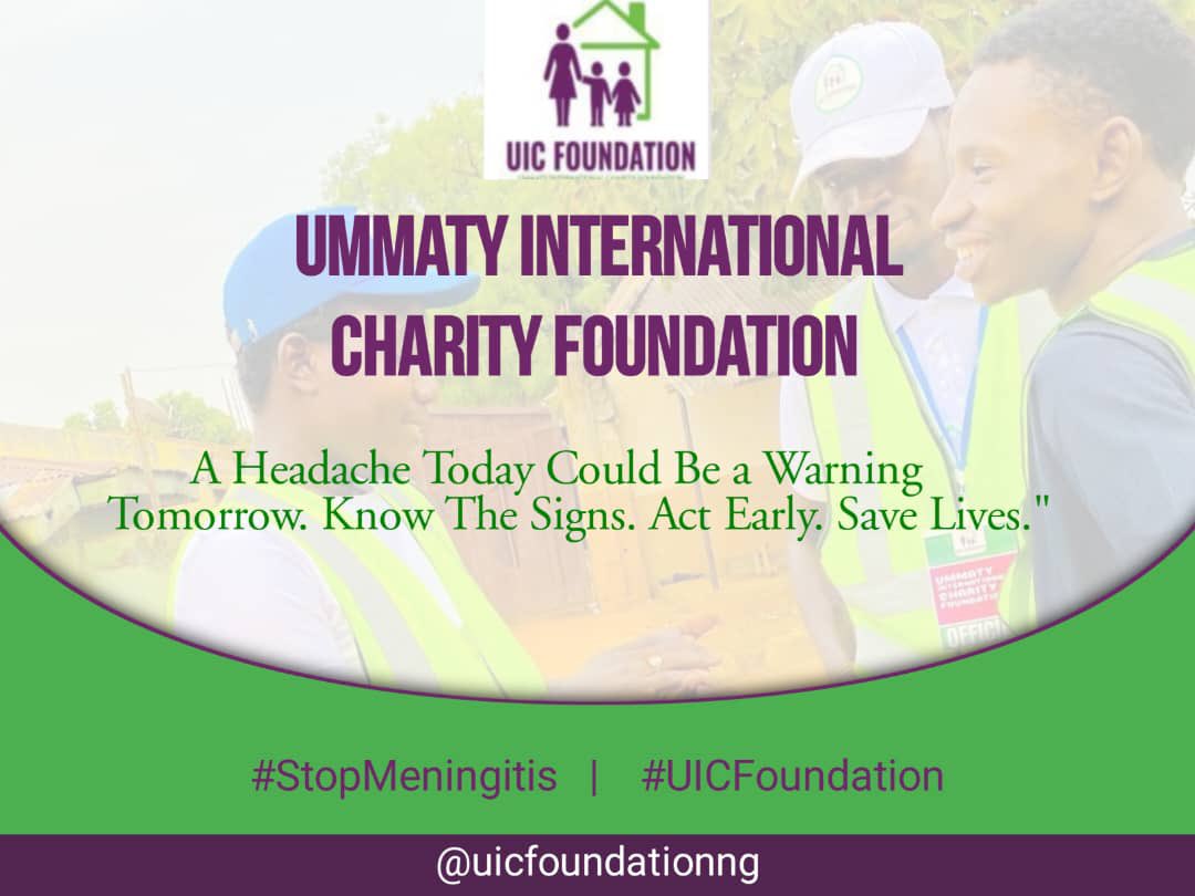 A headache today could be a warning tomorrow. Know the signs. Act early. Save lives."
#StopMeningitis #UICFoundation

<a href="/uicfoundationng/">Level🥙 Eleven Foods 🍽️</a>