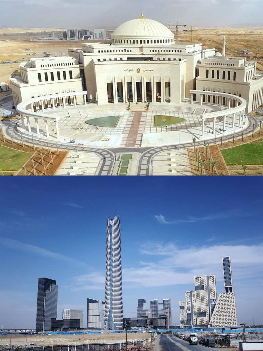 CaptKigen's tweet photo. Egypt's New Administrative Capital

Construction began in 2015 to decongest Cairo, which has a population of over 22 million people.

It includes the Iconic tower which is Africa's tallest building at 393.8-meter-tall, 77-story skyscraper. https://t.co/Qf9DPlxZNQ