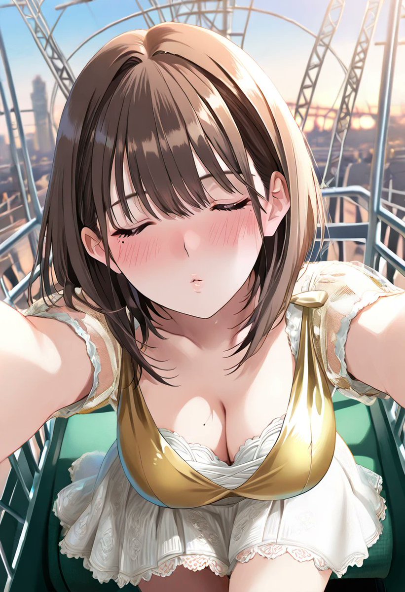 こんにちは☀ 観覧車キス企画3日目は寧々さんです✨ やっぱり大人の